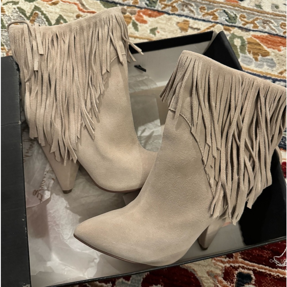 Steve Madden fringe Payyton Bootie